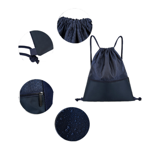 Hot Selling Fitness Waterproof Outdoor Customised Sports Gym Travel Drawstring Bag With Pockets Custom Tote Bag Sport Gym Bags