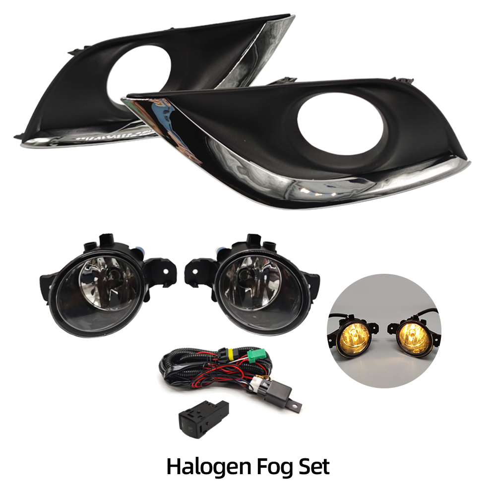 Ensemble antibrouillard halogène
