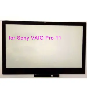 การสัมผัสแล็ปท็อปสำหรับ <span class=keywords><strong>SONY</strong></span> VAIO PRO 11 SVP11 SVP112 SVP112A SVP1121A SVP1121หน้าจอสัมผัสดิจิไทเซอร์ด้านหน้ากระจกอะไหล่ - Product Image 2