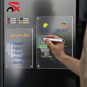 Tableau d'affichage mural moderne personnalisé avec logo, en acrylique effaçable à sec, pour la maison, pas cher, DIY - Product Image 1