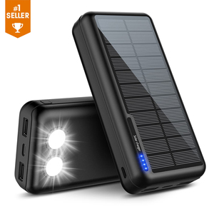 HYTO Chargeur <span class=keywords><strong>solaire</strong></span> Power Bank Power Station 30000mAh Power Bank Chargeur de téléphone <span class=keywords><strong>portable</strong></span> <span class=keywords><strong>Batterie</strong></span> mobile pour le camping en plein air - Product Image 1