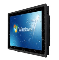Cadre en aluminium intégré Panel PC Android 15 pouces Tablette industrielle à écran tactile PC unique tout-en-un avec Android 13 OS RS232