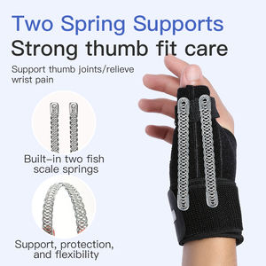 Attelle stabilisatrice réglable pour le <span class=keywords><strong>poignet</strong></span>, <span class=keywords><strong>bandage</strong></span> élastique à pression pour l'arthrite, <span class=keywords><strong>tendinite</strong></span> et tunnel - Product Image 4