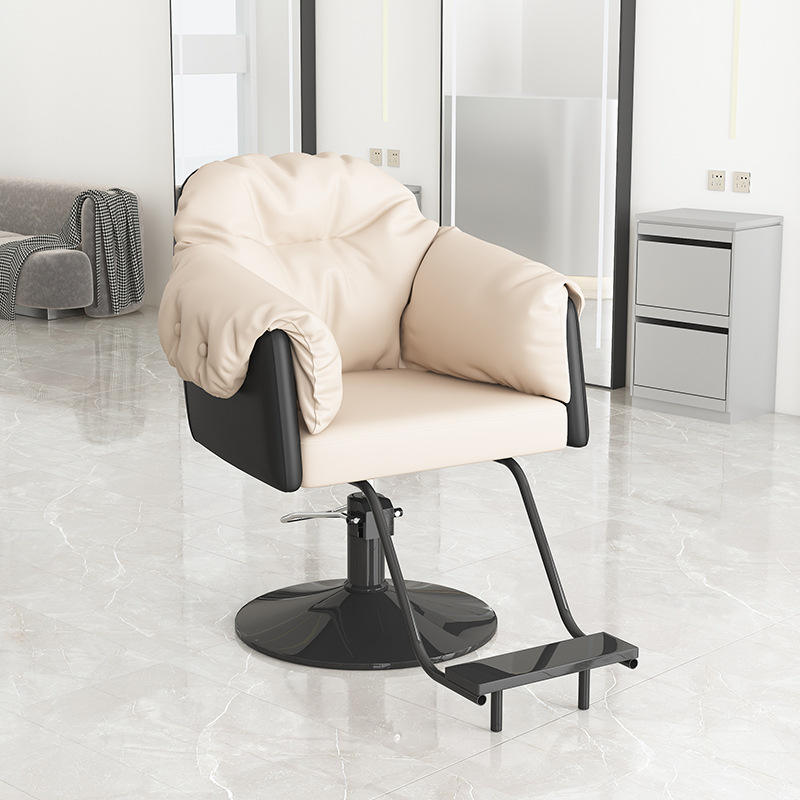 Imp Base Drawing Hydraulic Stylist Synthetic Leather Hairdressing Chair for Salons ...