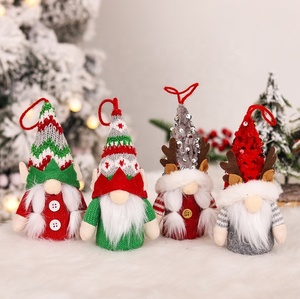 Nuovo ciondolo di natale ornamenti nani decorazione del partito gnomo bianco regali Mr e Mrs ornamenti per bambole Led gnomi di natale senza volto - Product Image 5
