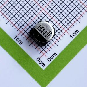 Manufacturer Direct CK1H220M-CRE54 6.3*5.4 Capacitors SMD Electrolytic Capacitors 22uF 20% 50V - Product Image 1