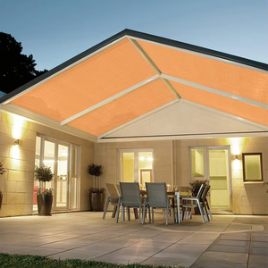 Vela de <span class=keywords><strong>Sombra</strong></span> para Exteriores de HDPE Naranja de 3*5m, 180GSM, para Jardín - Product Image 1