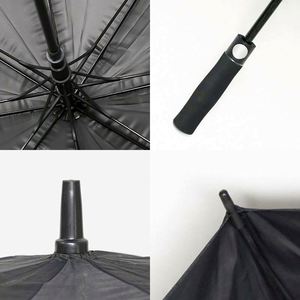 Parapluie automatique de haute qualité, résistant à la pluie et au vent, 8 baleines, long manche, personnalisable avec impression de logo, pour la pluie - Product Image 6