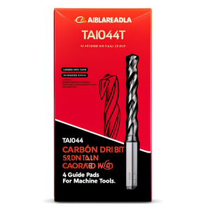 Carbide <b>Drill</b> Bit TA1044 5xD Nano TiAlN Coated With 4 <b>Guide</b> Pads For Machine Tools - Product Image 2
