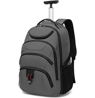 Sac à dos pour ordinateur portable en nylon 1680D, 15,6 pouces, sac de voyage imperméable