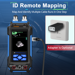 Alat Jaringan Multifungsi i-POOK PK8506 Penguji Kabel Digital Dengan Fungsi PoE/VFL/OPM & Pengukur Panjang Dan Multimeter - Product Image 3
