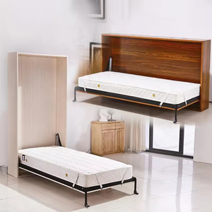 Murphy-Kit de Cadre de <span class=keywords><strong>Lit</strong></span> Mural Pliable Rotatif et Horizontal, Cadre pour <span class=keywords><strong>Lit</strong></span> Queen Size, Mécanisme avec Matelas - Product Image 6