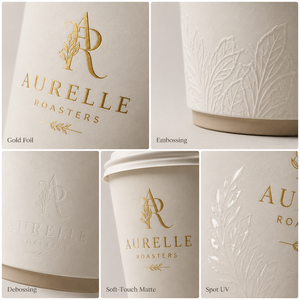 Bicchieri da asporto biodegradabili da 8 e 12 oz con logo personalizzato per bevande calde da caffetteria, bicchieri di carta usa e getta a doppia parete con coperchio. - Product Image 4