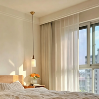 Corniche en plâtre double couche GRG, moulure décorative minimaliste pour plafond avec canal LED intégré pour salon et chambre à coucher