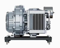 2.2 KW 3 HP ETL G03ZP Certificat Fabriqué en Chine Compresseur d'air à défilement sans huile de haute qualité Extrémité d'air à défilement pour automobile