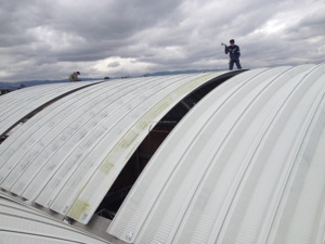 LS914-610 mit Generator selbst unterstütztes Dachs ystem Arch quonset Stahl baumaschine - Product Image 2