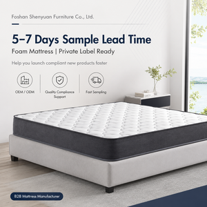 Matelas en mousse orthopédique épaisse pliable sur mesure, vente en gros directe d'usine, taille King personnalisée pour la maison, approvisionnement en vrac OEM - Product Image 1