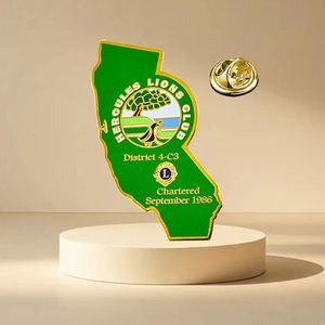 เข็มกลัดโลหะเคลือบเงา สแตนเลส สลักลายตามสั่ง พร้อมโลโก้แบบกำหนดเอง - Product Image 6