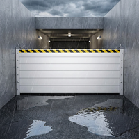 Tablero de Protección de Aleación de Aluminio Resistente a la Intemperie, Aprobado por Iso9001, Anticorrosión, para Puerta de Sótano Residencial, Barrera Contra Inundaciones
