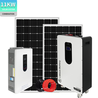 Komplettes Solarenergiesystem 3KW 10KW 20KW 30KW Solarmodul-Set Hybrid Off-Grid Solargenerator für den Hausgebrauch