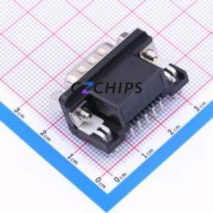 2301843-2 D-Sub/VGA Connector Through hole Component (THT) Connector Male 9P Through Hole 2 - Product Image 2