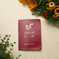 Services d'Impression de Petits Passeports Personnalisés en Papier avec Couverture PVC, Impression Couleur pour Vente en Gros