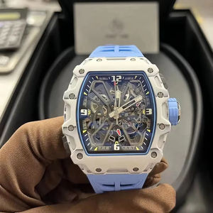 Luxury automatic35-03 <b>mechanical</b> <b>watch</b> crystal glass top-level movement thin design designer customized logo <b>watch</b> - Product Image 2