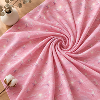 Nouvelle Arrivée Tissu Popeline de Coton Biologique Tissé à Imprimé Floral Respirant Personnalisable OEM pour Robes et Chemises d'Enfants, Artisanat de Confection