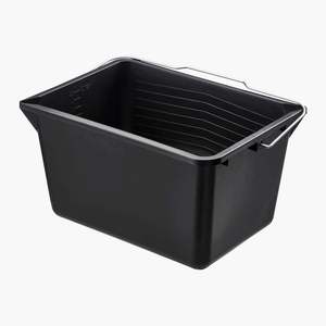 <span class=keywords><strong>Seau</strong></span> à peinture rectangulaire en plastique avec poignée en métal <span class=keywords><strong>Seau</strong></span> de <span class=keywords><strong>peintre</strong></span> 12 litres - Product Image 1