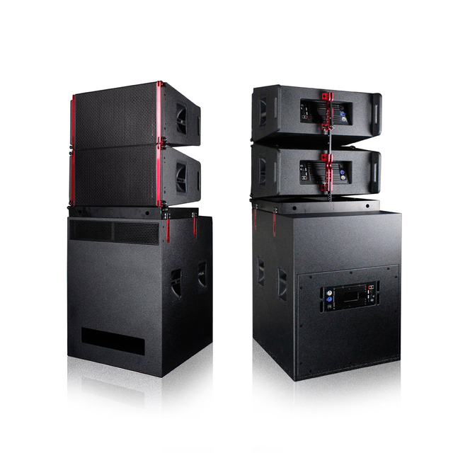 ST8 Single 12" 2 Way Line Array Active Speaker Box Party Sound Systems for Disco Outdoor Professional Powered Speakers