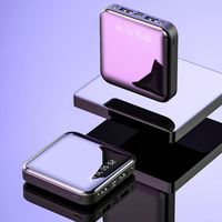 Cargador Portátil Pequeño con Pantalla Digital, 10000mAh 20000mAh, Carga Rápida Tipo-C USB, para Viajes al Aire Libre