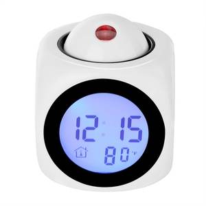Mini Reloj <span class=keywords><strong>Despertador</strong></span> con Proyección Digital, Proyector Digital Inteligente, Reloj <span class=keywords><strong>Despertador</strong></span> Parlante - Product Image 3