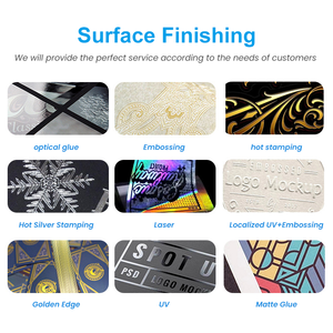 Cartes à jouer personnalisées avec logo imprimé par sublimation, de haute qualité, noires, à thème de dessin animé, écologiques, coins arrondis, 280 g/m² - Product Image 5