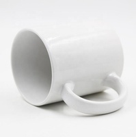Fournisseur de Tasses à Sublimation en Gros Pas Cher 11 15 oz Tasse à Café en Céramique Blanche Vierge pour Sublimation