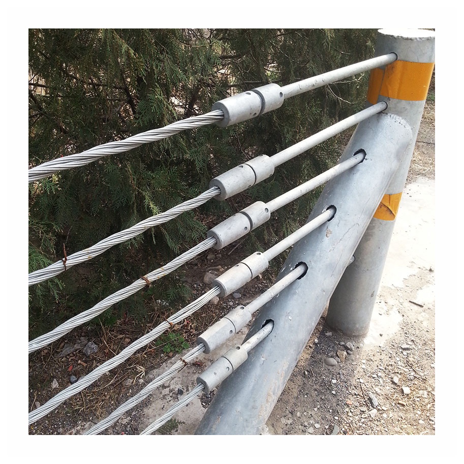 wire rope crash barrier for sale