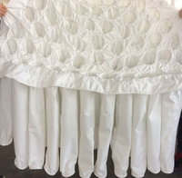 Sac filtrant pour sécheur à lit fluidisé, ne perd pas de fibres, offre une bonne perméabilité à l'air et une filtration de haute précision.