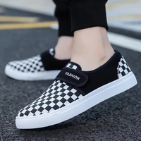 Nouvelles Espadrilles Rétro Style Marche Baskets Décontractées Souples à Coupe Basse en Toile pour Hommes – Idéales Été Automne Hiver