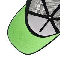Haute qualité 3 tons blanc Tri couleur contraste bloc camionneur Snapback chapeau Sport casquette plaine Net Premium camionneur casquette camionneur chapeau