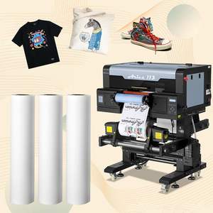 Transferts de chaleur thermique à pelage chaud de film PET DTF de haute qualité pour sérigraphie sur vêtements - Product Image 1