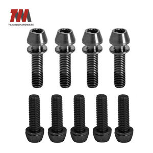 Boulon de tige de bicyclette boulons en titane pour tige de selle M5 M6 20mm vis anodisée haute résistance vtt boulons de vélo de <span class=keywords><strong>route</strong></span> pliants - Product Image 3