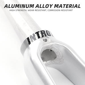 <span class=keywords><strong>Bicicleta</strong></span> Fixie Intro7tech BR002 con <span class=keywords><strong>Cuadro</strong></span> Brillante Superligero de <span class=keywords><strong>Aluminio</strong></span> Clásico + Horquilla, Tamaños 52, 55, 57 mm, <span class=keywords><strong>Bicicleta</strong></span> de Una Velocidad - Product Image 4