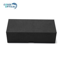 Verres écologiques boîte en carton couvercle et plateau lunettes de soleil étui cadeau