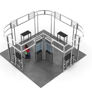 Commerce personnalisé extrusion d'aluminium <span class=keywords><strong>exposition</strong></span> présentoir en gros spectacles de musique <span class=keywords><strong>2022</strong></span> prix pas cher cabine de guitare - Product Image 6