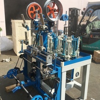 Machine à tisser textile haute vitesse 16 fuseaux de type 130 pour la production de cordes d'escalade, cordes de sécurité, fils et câbles électriques, Chine, 750W