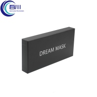 Kişiselleştirilmiş Siyah Vintage Sert Kağıt Hediye Kutusu, Baskılı Logolu Kutu Ambalajı, Saç Maşası veya Parfüm Yağı Kozmetik Ürünleri için