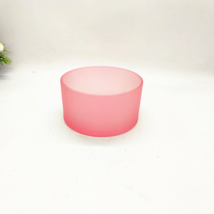 Customized 30 oz <strong>Large</strong> Frosted Color Cylinder Glass <strong>Candle</strong> Jar Home Decoration Holder Personalized Color Other <strong>Candle</strong> <strong>Lanterns</strong> - Product Image 3