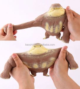 Juguete Antiestrés de Goma Suave con Forma de Rana y Gorila de Dibujos Animados, Juguete de Descompresión de Rebote Lento para Moldear Arena - Product Image 3