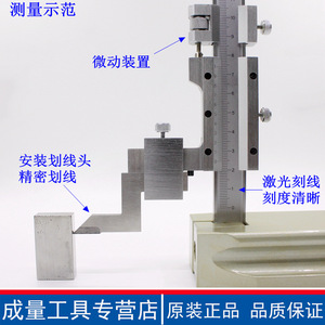 Calibrador Vernier Chengliang de 0-1000 mm, Herramienta de Medición de Metal de Alta Precisión - Product Image 4