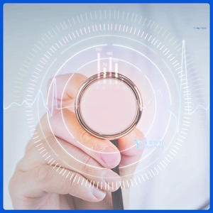 Bouchons d'oreilles pour stéthoscope Yankee Med, en plastique noir, forme cloche plate, compatibles avec les modèles Fish Leap - Product Image 5