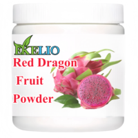 Poudre de Pitaya Lyophilisée Naturelle en Gros, Poudre de Fruit du Dragon Rouge Lyophilisée